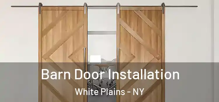 Barn Door Installation White Plains - NY