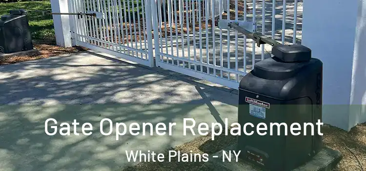 Gate Opener Replacement White Plains - NY