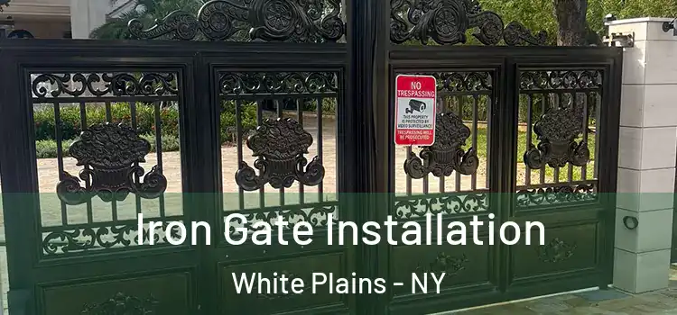 Iron Gate Installation White Plains - NY